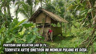 Lama Tak Terlihat Di TV Ternyata Artis Sinetron Ini Memilih Pulang Ke Desa Belajar Bertani Di Hutan