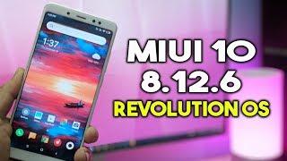 MIUI 10 8.12.6 Revolution OS for Redmi Note 5 pro