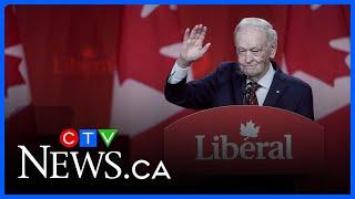 ‘Canada will continue to rise, true north strong and free’: Chrétien hits back at Trump threats