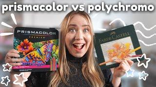 Battle of the Pencils: Prismacolor VS Polychromos