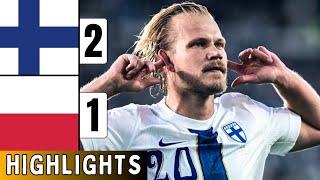 Finland Vs Poland 2-1 Highlights | Fan Collapsed | FIFA World Cup Qualifiers 2026