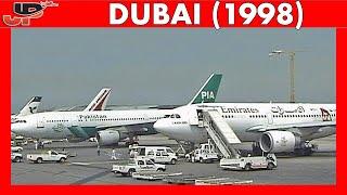 DXB DUBAI Int Airport 20 YEARS AGO! (1998)