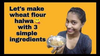 Let's make Godama pindi halwa in simple way ||Telugu vlogs||