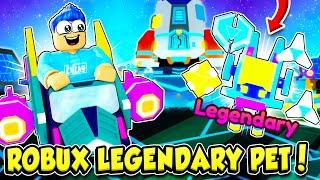 I Got THE BEST ROBUX LEGENDARY PET In Bot Clash Simulator! (Roblox)