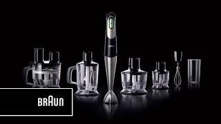 Braun Multiquick 7 Hand Blender- One squeeze.  All speeds | Introduction Long Version