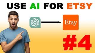 Grow Etsy Shop to $10,000 in Profits Challenge | Episode #4 Using AI for Keyword Research #EtsyGPT