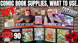 How do Collectors Protect & Store their Comics ? Comic Book Supplies Q&A All New Coffee & Comics #90
