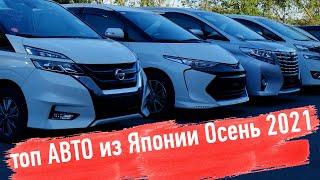 топ АВТО из Японии Осень 2021