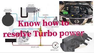 How to replace Navara D40 Turbo Solenoid Valve | lack of turbo power with live test