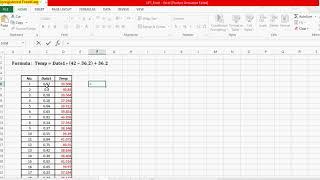 excel, how to calculate using formula & auto fill (LP1, Q6)