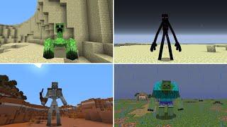 Minecraft: Mutant Beasts - All Boss Fights (Mod Showcase)