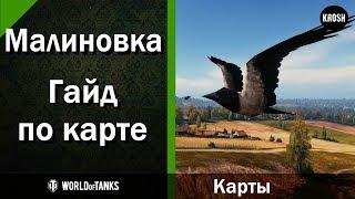 Малинковка  -  Гайд по карте с высоты птичьего полета  -  Гайды по картам