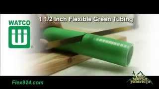 Watco Flex924 Drain Pipe - How to Install Flexible Overflow Tubing