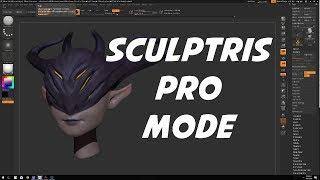 Zbrush 2018 - Sculptris Pro Mode