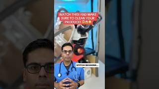 WATCH THIS! AND MAKE SURE TO CLEAN YOUR PRODUCE ‼️