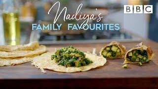 Spinach & Paneer Kati Rolls | Nadiya's Family Favourites - BBC