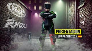 Presentación de la Nueva Equipación para el 2025  Rhoxs y HJC