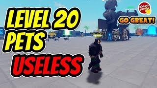 Level 20 pets are useless for glitchers ️ | Roblox Muscle Legends 