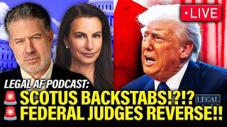 LIVE: Trump LOSES at SCOTUS as Judges Continue to REVERSE HIM | Legal AF