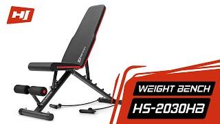 Ławka treningowa HS-2030HB Hop-Sport/Tréninková lavice/Weight bench/Klappbare Hantelbank