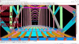 Tekla Structures Indonesia-ARCH BRIDGE!!?? || MODEL VIEW