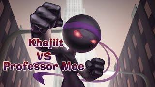 Stick Fight - Professor Moe VS Khajiit