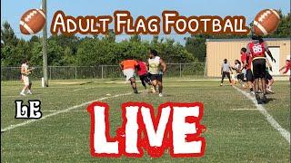 Adult Flag Football:  LIVE