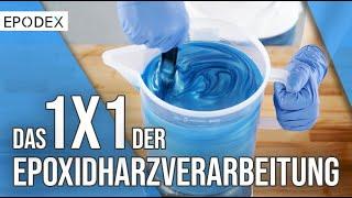 Das 1x1 der Epoxidharzverarbeitung | Epoxy Basics