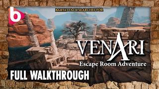 VENARI escape room adventure | Full Walkthrough | in search for the legendary Venari artefact.