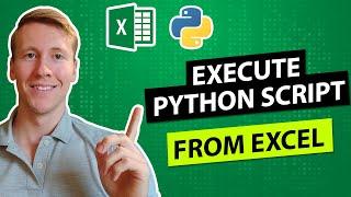 How To Execute A Python Script From Excel Using VBA | Step-by-Step Tutorial [EASY]