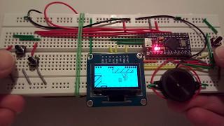 Arduboy DIY clone (Pro Micro + OLED 128x64 SH1106)