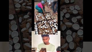 100% pure coconut oil extension process inside factory  #coconutbusiness #coconutoil #kavinrocken