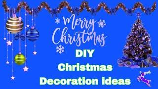 DIY - Christmas Decorations decoration ideas  xmas craft for school competition 