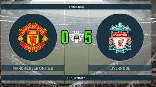 Manchester United vs Liverpool | Top match Premier League | Pes 2019