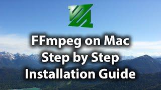 How to install FFmpeg on macOS Catalina | 2023