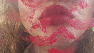 Messy Glass kisses   ASMR