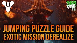 Exotic Mission Derealize - JUMPING PUZZLE Guide - Barrow Dyad Exotic Weapon Mission - Destiny 2