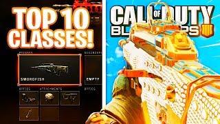 TOP 10 BEST CLASS SETUPS AFTER PATCH 1.07 ON COD BO4 !! ( BEST CLASS SETUPS AFTER UPDATE !!)