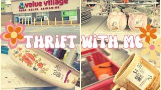 VINTAGE THRIFT WITH ME & VINTAGE THRIFT HAUL | VALUE VILLAGE