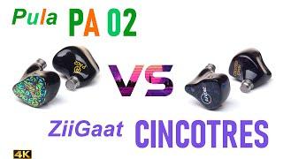 Pula PA 02 vs ZiiGaat Cincotres