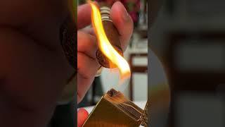 The EGM Robusto best paired with an espresso at the Ritz Carlton in Dubai  #asmr #asmrsounds