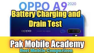 OPPO A9 2020 Battery Charging and Draining Test And PUBG Test #oppoa9 #oppo