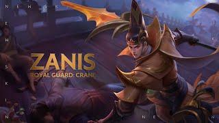 Skin Spotlight | Zanis - Royal Guard: Crane | Arena of Valor - TiMi