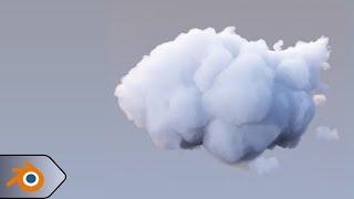 How to make a realistic cloud in 40 seconds Blender 4.2