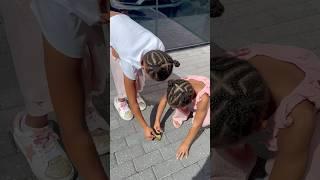 Dad catches daughter trying to save a butterfly #shorts