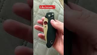 Todays EDC is the Spyderco Manix 2 #edc #knife #knives