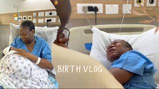 LABOUR & DELIVERY VLOG *the longest 6 hours of my life / NATURAL BIRTH NO EPIDURAL