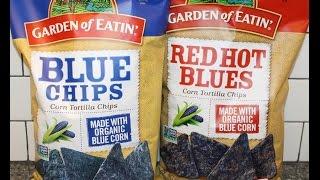 Garden of Eatin’ Corn Tortilla Chips: Blue Chips & Red Hot Blues Review