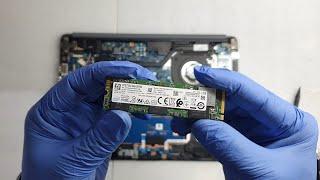 How To Install M.2 SSD NVMe PCIe HP Notebook 14Q CS0017TU / Model RTL8723DE / Disassembly & Assembly