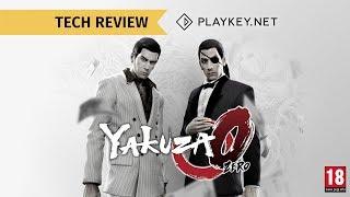 Yakuza 0 on Playkey.net: comfortable 60 fps@1080p via cloud gaming power